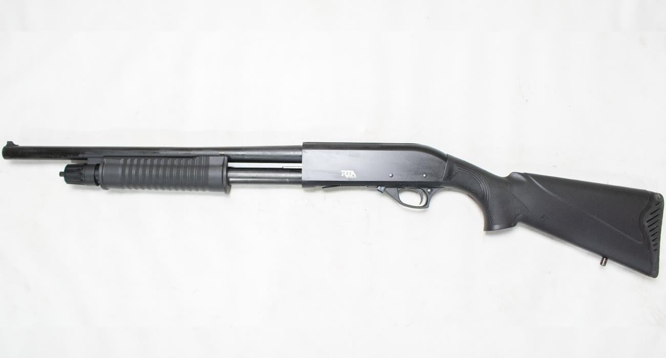 RIA Meriva 12-Gauge Police Trade-In Pump-Action Shotgun with Polymer Furniture